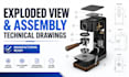 create exploded view, assembly and technical drawings for products