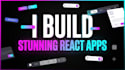 build a modern animated front end web application using react