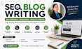 write SEO friendly blog posts and articles