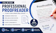 proofread and edit your english document professionally