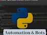 create automated tiktok live bot, youtube api bot, instagram api bot, twitch bot
