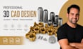 design dyson accessory cad, 3d model and product rendering