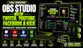 configure obs studio for professional streaming and recording