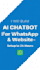 create ai chatbot, remove background and design posts