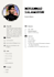 create a professional resume CV