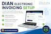 set up your dian electronic invoicing