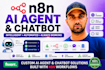 build n8n workflow automation and ai agent chatbot