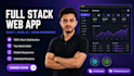 create a full stack web app in react node with database API