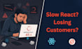 convert react js next js app to fast svelte or sveltekit app
