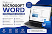 professional microsoft word document formatting