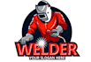 create professional handyman, plumbing welder logo