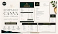 desgn editable canva invoice template, letterhead, pricelists and business forms