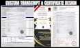 design official universities, college and ged transcript and certificate