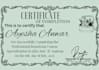 design professional certificate and social media post in canva