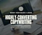 write high converting sales page copy and landing pages