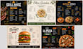 professional restaurant and food menu design
