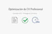 optimizaré tu CV profesional en 24 horas formato ats
