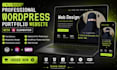 create a personal portfolio or resume website with wordpress