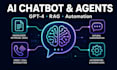 develop ai chatbot and ai agent with gpt and rag integration