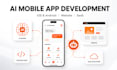 develop ai flutter ios mobile app, website and chatbot