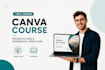 design canva presentation and workbook templates