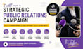run a strategic public relations campaign