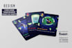 design card game board game and box