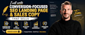 write conversion focused SEO landing page and sales copy page that sells