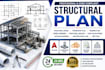 design structural plan, foundation plan, framing plan, structural drawings