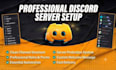 build a professional, discord server for your community