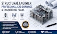 structural engineer professional cad drawings and engineering plans mep hvac