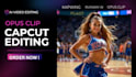 edit ai videos using runway, opus clip, capcut, and kapwing