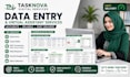 do data entry and web research