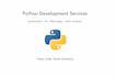 write python scripts, automate tasks, and fix bugs