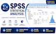 do spss statistical analysis, regression, hypothesis testing and reports