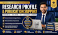 help publish research article and build eb1a eb2 niw research profile