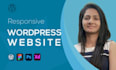 create a custom wordpress website with responsive design