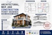 draft architectural, mep, and construction permit drawings
