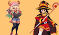 make pixel art character animation draw nsfw pixel art character and animation