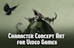 design character concept art for your video game