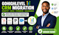 gohighlevel CRM migration hubspot zoho pipedrive salesforce