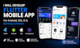 develop a flutter mobile app, ai app, andriod and ios app and banking solution