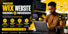 redesign wix website design wix redesign wix website build wix landing page wix