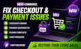 fix woocommerce store errors and restore checkout functionality