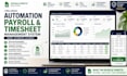 build automation payroll, employee timesheet management system in google sheets