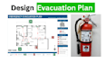 create a professional fire safety plan and emergency evacuation plan