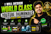 create youtube thumbnails and