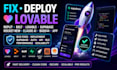 fix deploy lovable replit bolt lovable supabase rocket new claude ai base44 app
