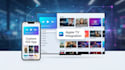 develop a custom ios streaming and media app for iphone and apple TV