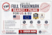 do a full trademark search, filing for US and eu
